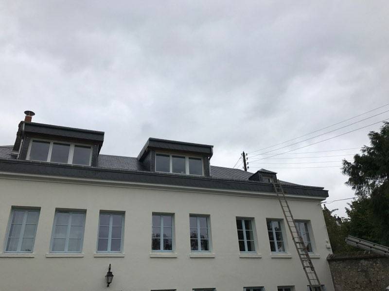 Rénovation de clocher et couverture d'église à Rouen